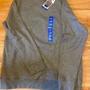 Men's Gray Bench Waffle Crewneck BNWT
